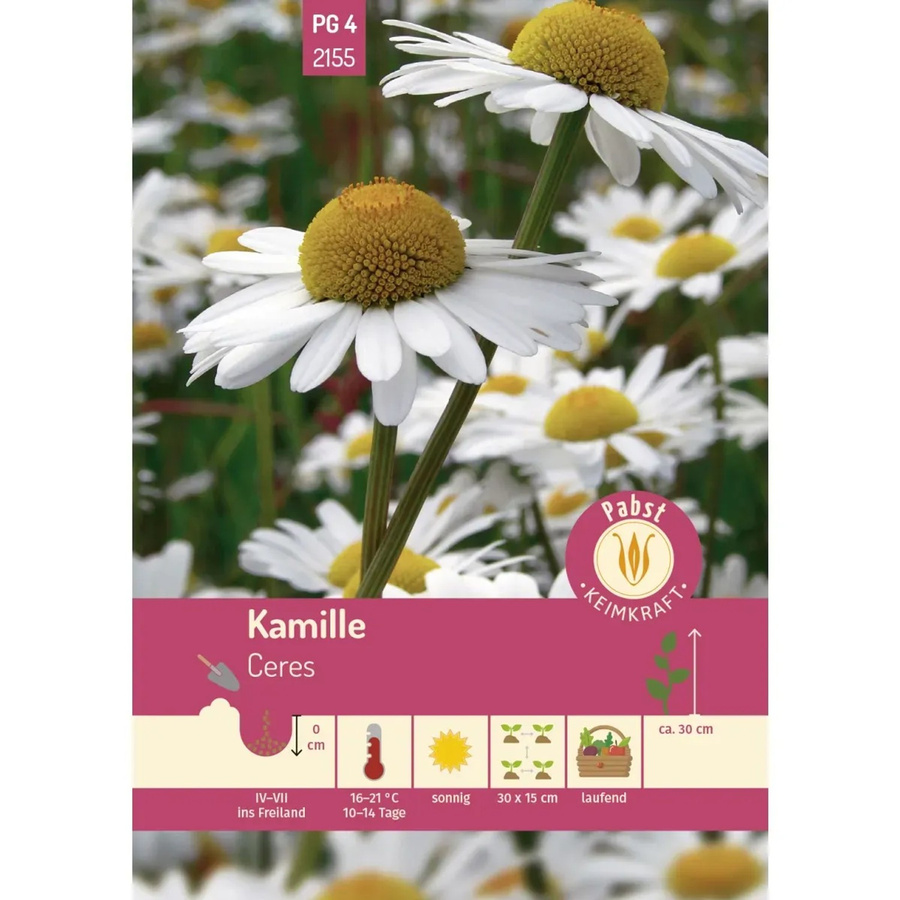 Pabst Keimkraft Kamille Ceres Saatgut für deinen Garten, 10 g - Bild 2