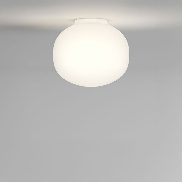 Lodes Volum 29 Wand- und Deckenleuchte aus Glas in Weiß - Bild 1