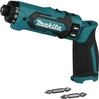 Makita Akku-Knickschrauber DF012DZ 7,2V in Blau/Schwarz/Petrol - Bild 1