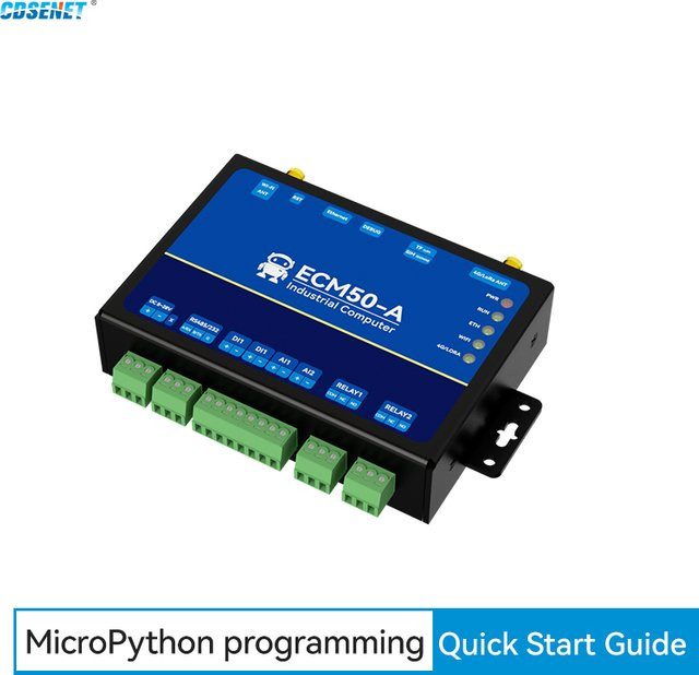 CDSENET ECM50 ESP32-S3 Industriecomputer mit MicroPython, WIFI, BLE, LoRa, RJ45, RS485, RS232 und Modbus Gateway - Bild 1
