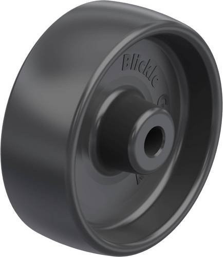 Blickle Rad PP 100/12G in Schwarz mit 100 mm Durchmesser und 160 kg Tragfähigkeit - Bild 1