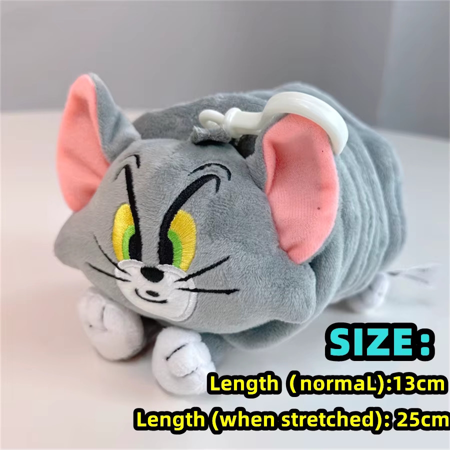 HUGKIS Tom und Jerry Disney Plüschtier, Schlüsselanhänger, ab 3 Jahren - Bild 2