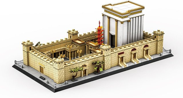 Wucifang Bags Jerusalem Tempel Bausteine Architektur, 3233 Teile, ab 6 Jahren - Bild 1