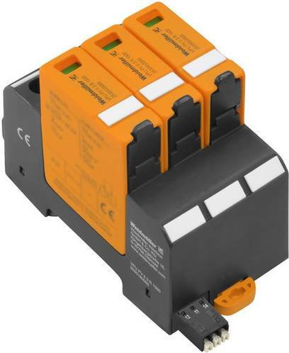 Weidmüller VPU PV II 3 R 1500 Überspannungsschutz-Ableiter für Photovoltaik-Anlagen, Orange, 20 kA - Bild 1