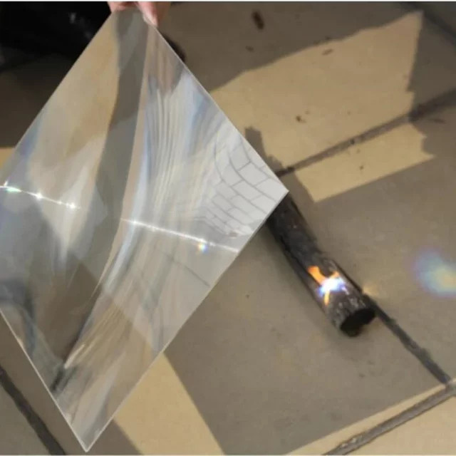 SRATE Fresnel-Linse, PMMA-Kunststoff, transparent, 500 x 500 mm - Bild 1