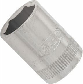 Vigour Steckschlüssel-Einsatz V2425N mit Außensechskant-Profil in Silber, Antrieb 6,3 mm (1/4 Zoll), Größe 13, Gesamtlänge: 25 mm - Bild 1