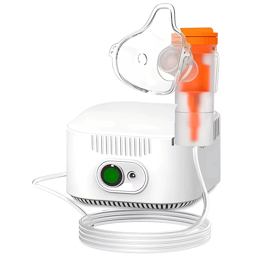 IDEABEL Medizinischer Vernebler Inhalator für Kinder und Erwachsene in Beige oder Weiß - Bild 1