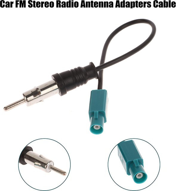 Universal Auto FM Radio Antennenadapter Kabel mit Fakra Z Stecker auf DIN Stecker für dein Auto Audio System - Bild 1