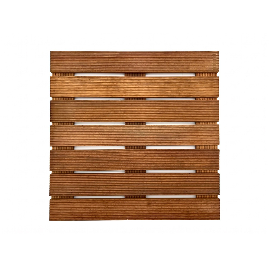 Belladoor Terrassenfliese Bangkirai Holzfliese in Braun, B/T/H: 50 x 50 x 2,4 cm - Bild 2