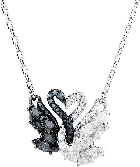 Swarovski Anhänger Halskette, Silber, Kristall, Unisex - Bild 1