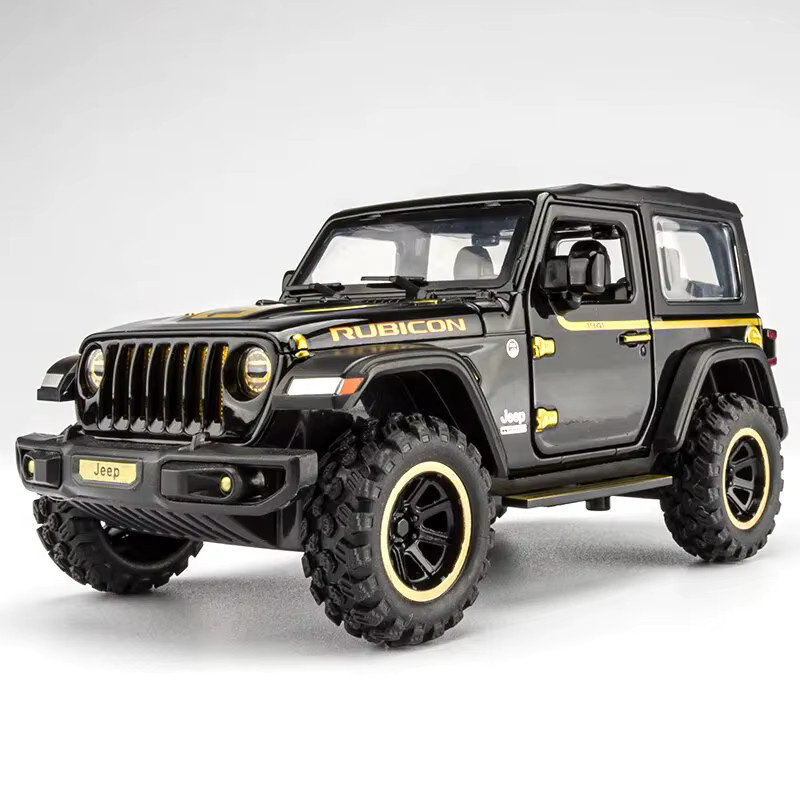 CCA Wrangler Offroad Diecast Spielzeugauto Modell Metalllegierung 1:32 - Bild 3