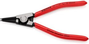 Knipex Sicherungsringzange A1 für Außenringe auf Wellen, Schwarz/Rot, Kunststoffbeschichtet - Bild 1