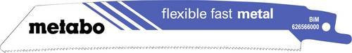 Metabo Säbelsägeblatt FLEXIBLE FAST METAL für Metall, 5er-Pack, Blau, Länge: 150 mm - Bild 1