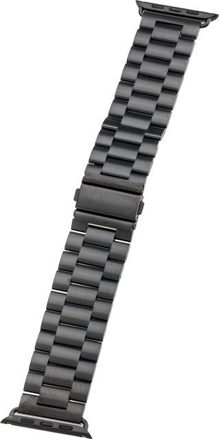 Peter Jäckel Uhrenarmband Edelstahl, Schwarz, Unisex - Bild 1