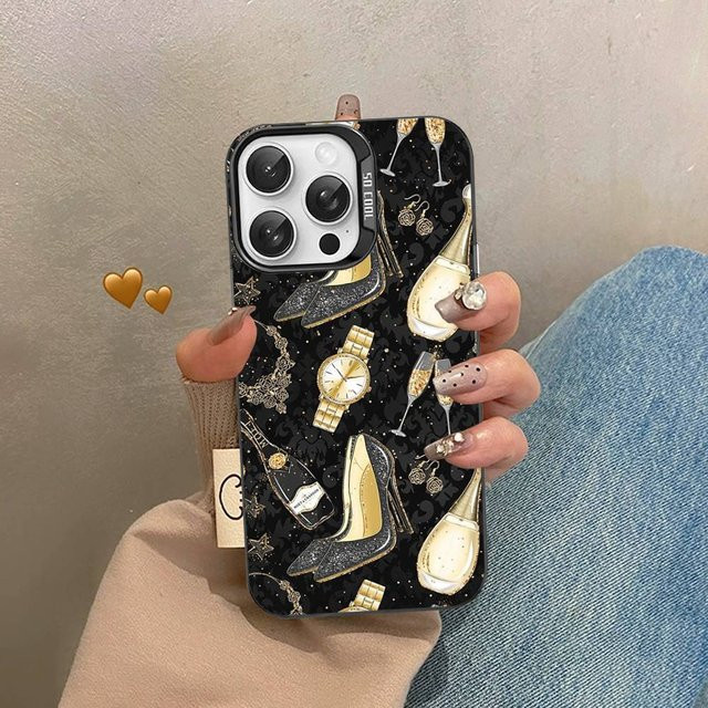 Handyhülle mit klassischem Logo Design für iPhone 11 bis iPhone 17 Pro Max und Plus Modelle - Bild 1