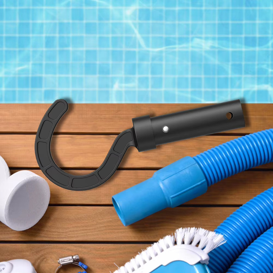 JOCESTYLE Ersatzhaken für Roboter-Pool-Staubsauger und Teleskopstangen für oberirdische Pools, Schwarz - Bild 3