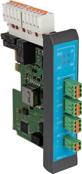 INSYS icom MRcard IO Multi-IO-Einsteckkarte mit Relais 3x/1x Ein, 4x/4x Digital Ein/Aus (10022272) - Bild 1