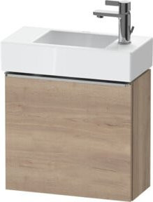 Duravit Waschtischunterschrank D-Neo in Braun, Wandhängend, 1 Tür, B: 48,4 cm, H: 44,0 cm, T: 44,0 cm - Bild 1