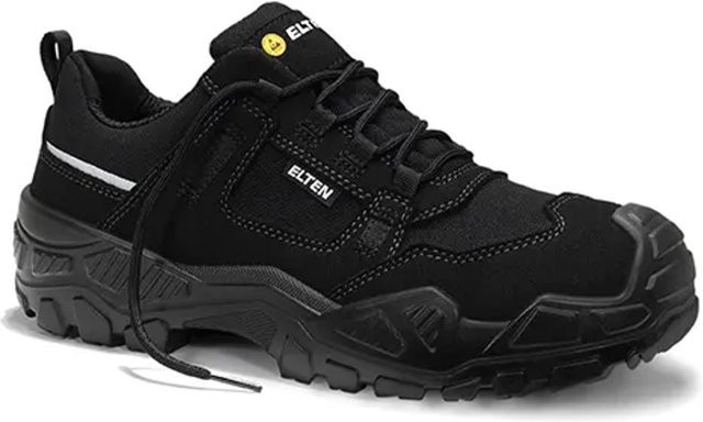 Elten Sicherheitshalbschuh Mike Black Low ESD S3S in Schwarz Größe 44 - Bild 1