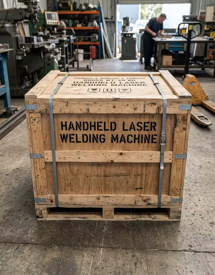 Tragbare Vier-in-Eins Faserlaser-Maschine zum Schweißen, Schneiden, Reinigen und Rostentfernen - Bild 5