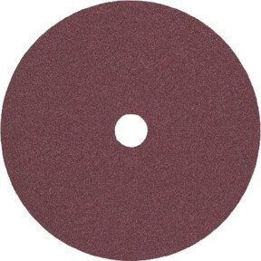 Klingspor Fiberscheibe CS 561 für Winkelschleifer, Korn 100, Farbe Braun, Durchmesser: 125 mm, Breite: 22 mm - Bild 1