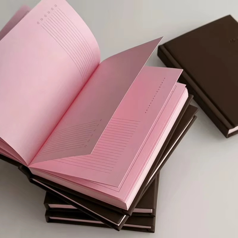 JETTING A6 Notebook Planer Pink Kawaii Journal mit Hardcover und linierten Seiten für Notizen und Tagebuch - Bild 2