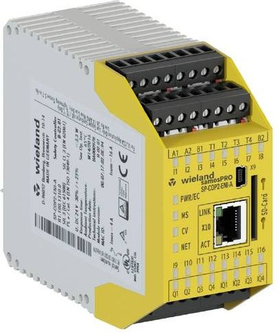 Wieland Electric Steuerbaustein SP-COP2-ENI-A DC 24V Gelb B: 45 mm, H: 96 mm - Bild 1