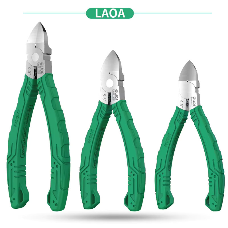 LAOA Elektrikerzange aus Edelstahl in Grün als Kombinationszange mit Schneidefunktion - Bild 2