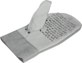 KS Tools Führungshandschuh aus Leder, rechts, grau - Bild 1