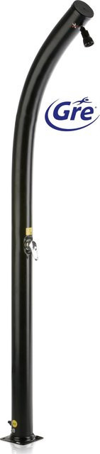 Solar-Duschsystem aus PVC in Schwarz mit 25 Liter Volumen - Bild 1