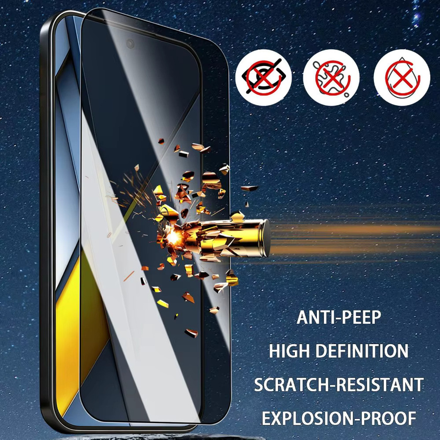 Xiaomi POCO F8 Pro und F8 Ultra Displayschutz aus gehärtetem Glas, 3er-Set, transparent, kratzfest und staubfrei - Bild 3