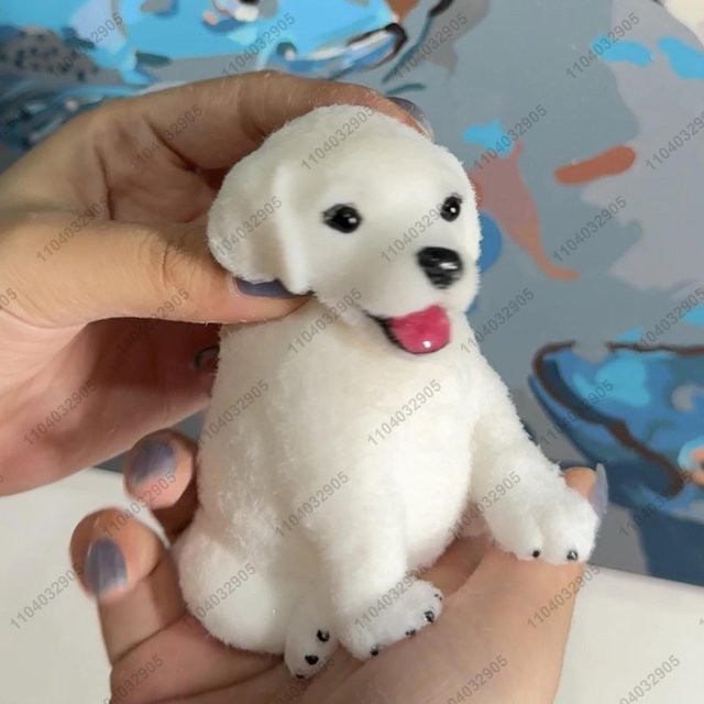 Welpe Taba Squishy Golden Retriever Hund, Fidget Spielzeug - Bild 1