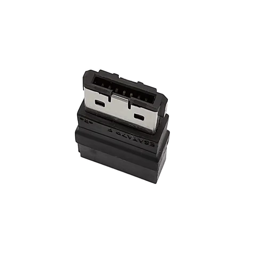OULLX SATA zu eSATA Adapter Konverter in Schwarz zur Erweiterung deiner internen SSD auf eine externe Festplatte - Bild 2