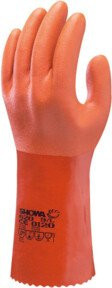 SHOWA Handschuh 620 in Orange, Größe XXL - Bild 1