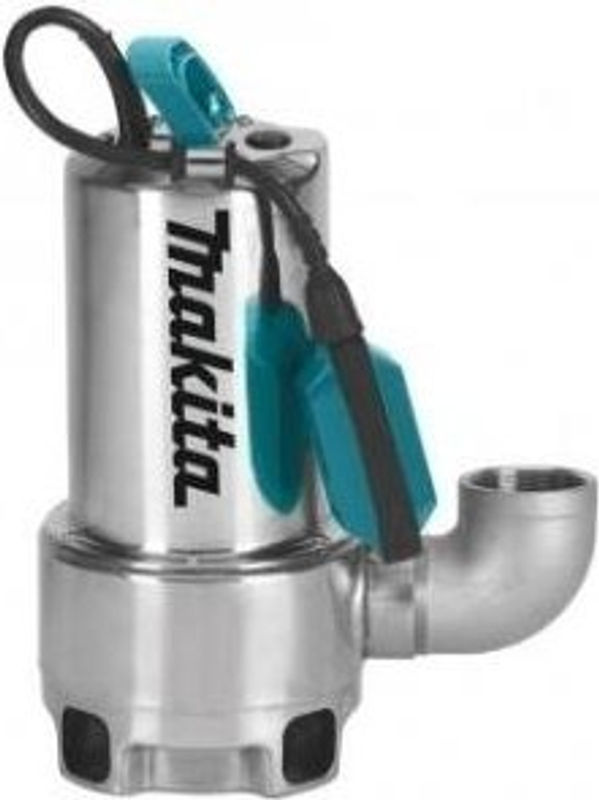 Makita Tauchpumpe PF 1110 für Klar- und Schmutzwasser aus Edelstahl in Silber - Bild 2