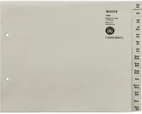 Leitz A-Z Register mit 360 Registerblättern in A4, Grau und Weiß - Bild 1