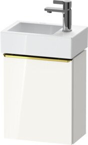 Duravit Waschtischunterschrank D-Neo in Weiß, Wandmontage, 1 Tür, B/T/H: 36,4 x 22,2 x 44 cm - Bild 1