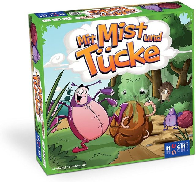 Huch & Friends Mit Mist und Tücke, Geschicklichkeitsspiel, Tiere, bunt - Bild 1