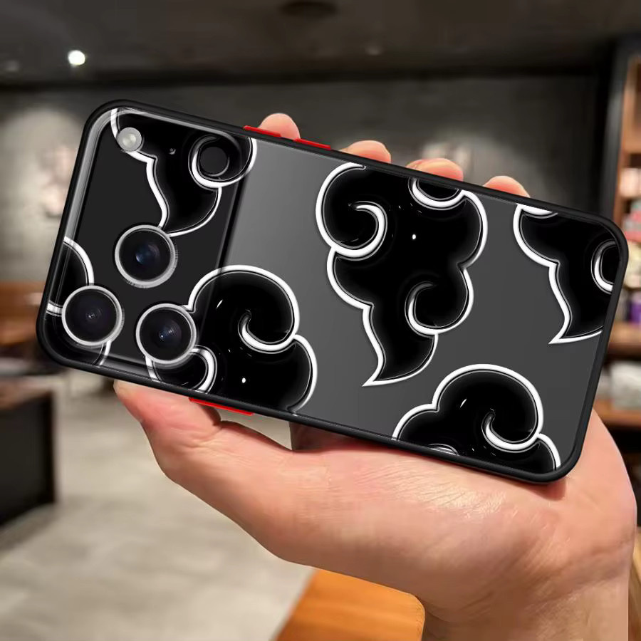 Japan Anime Cloud Handyhülle für Apple iPhone 11 12 13 14 15 16 17 Pro Max Mini Plus XS Soft Cover, Multicolour - Bild 5