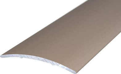 CARL PRINZ Übergangsprofil aus Aluminium in Edelstahloptik, Breite: 40 mm, Länge: 1000 mm, Höhe: 5 mm - Bild 1