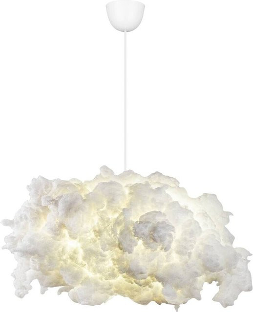 Opviq Pendelleuchte Serenity in Weiß mit E27 Fassung, B/H/T/L: 60 x 80 x 45 x 60 cm - Bild 1