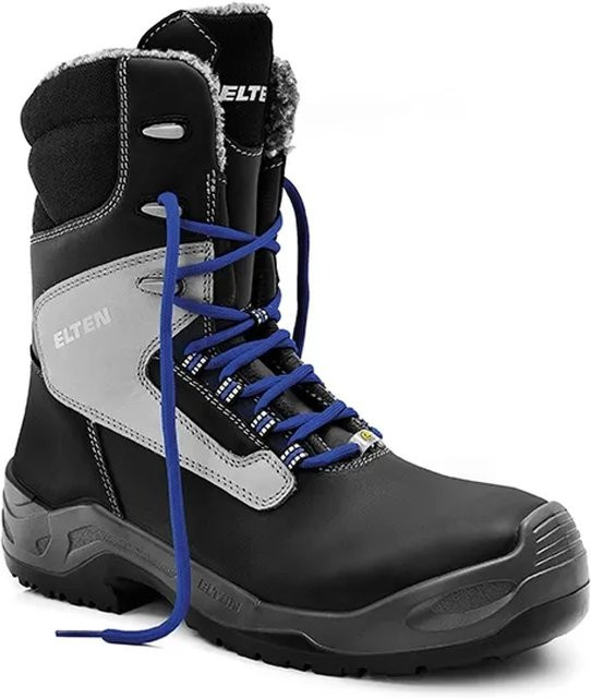 Elten Sicherheitswinterstiefel Jonte High ESD S3 CI in Schwarz/Grau Größe 46 - Bild 1