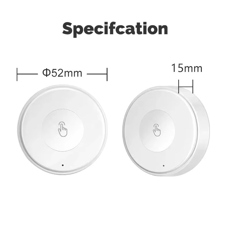 Tuya Zigbee Szene Taste Weiß – Wireless Smart Home Automation Szenario Controller für Smart Life (Zigbee Gateway erforderlich) - Bild 5