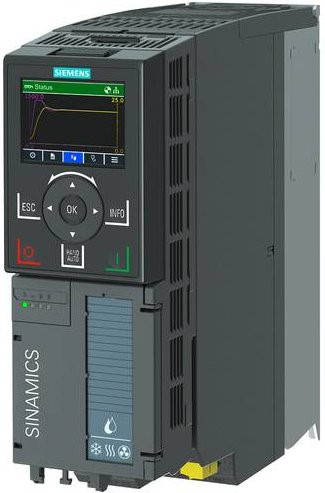 Siemens Frequenzumrichter 6SL3220-1YE12-0AB0 in Grau - Bild 1