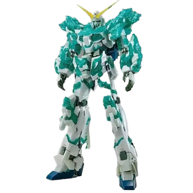 Bandai HGUC Light Crystal Unicorn, Mecha-Modell, Roboter-Actionfigur, Maßstab 1:144 - Bild 4
