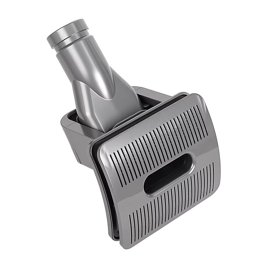 Dyson Haustier Bürstenkopf in Grau für Handstaubsauger V6 V7 V8 V10 V11 V12 V15 mit Konverter zur Hundepflege - Bild 5