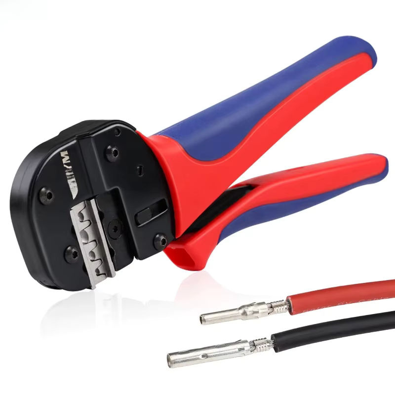 YEFYM Solar Crimpen Werkzeug YFP-2546BS Ratsche Zange für MC2,5/4/6/10mm2 (20-7AWG) PV Stecker Kabel Vertikale Crimper - Bild 7