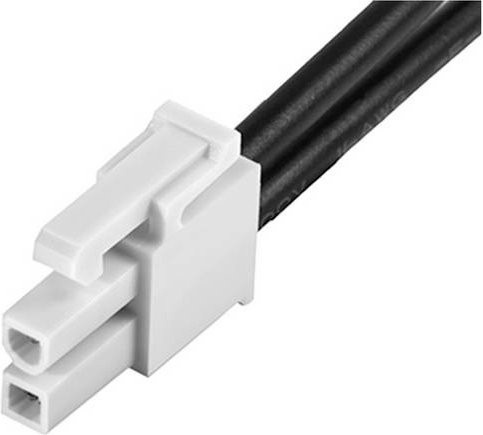 Molex Buchsengehäuse-Kabel 215326-1021 in Schwarz und Weiß - Bild 1