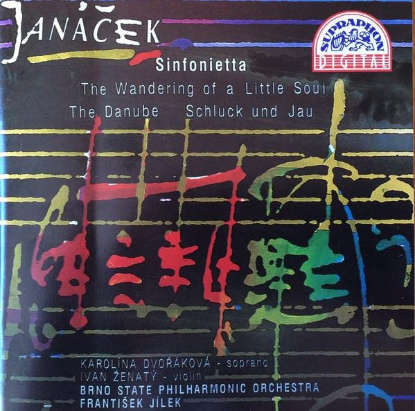Supraphon CD Klassik Dvorakova und Jilek Janacek mit Staatlichem Philharmonieorchester Brünn, Schwarz - Bild 1