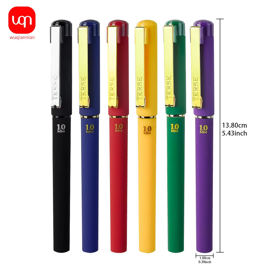 WQN Gelstifte Set mit 1,0 mm Spitze und mehrfarbiger Tinte für Schule und Büro, 4 oder 8 Stück - Bild 3